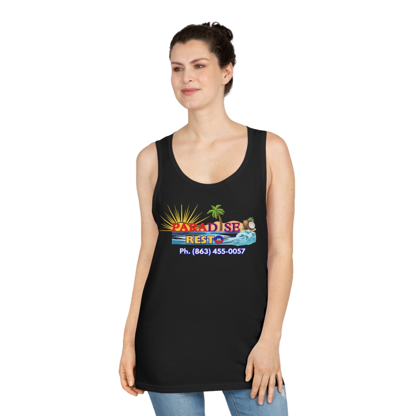 Paradise Resto Unisex Softstyle™ Tank Top