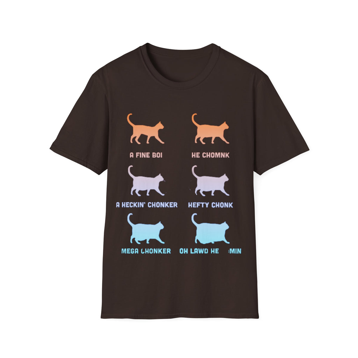 Chong Cat  Unisex Softstyle T-Shirt