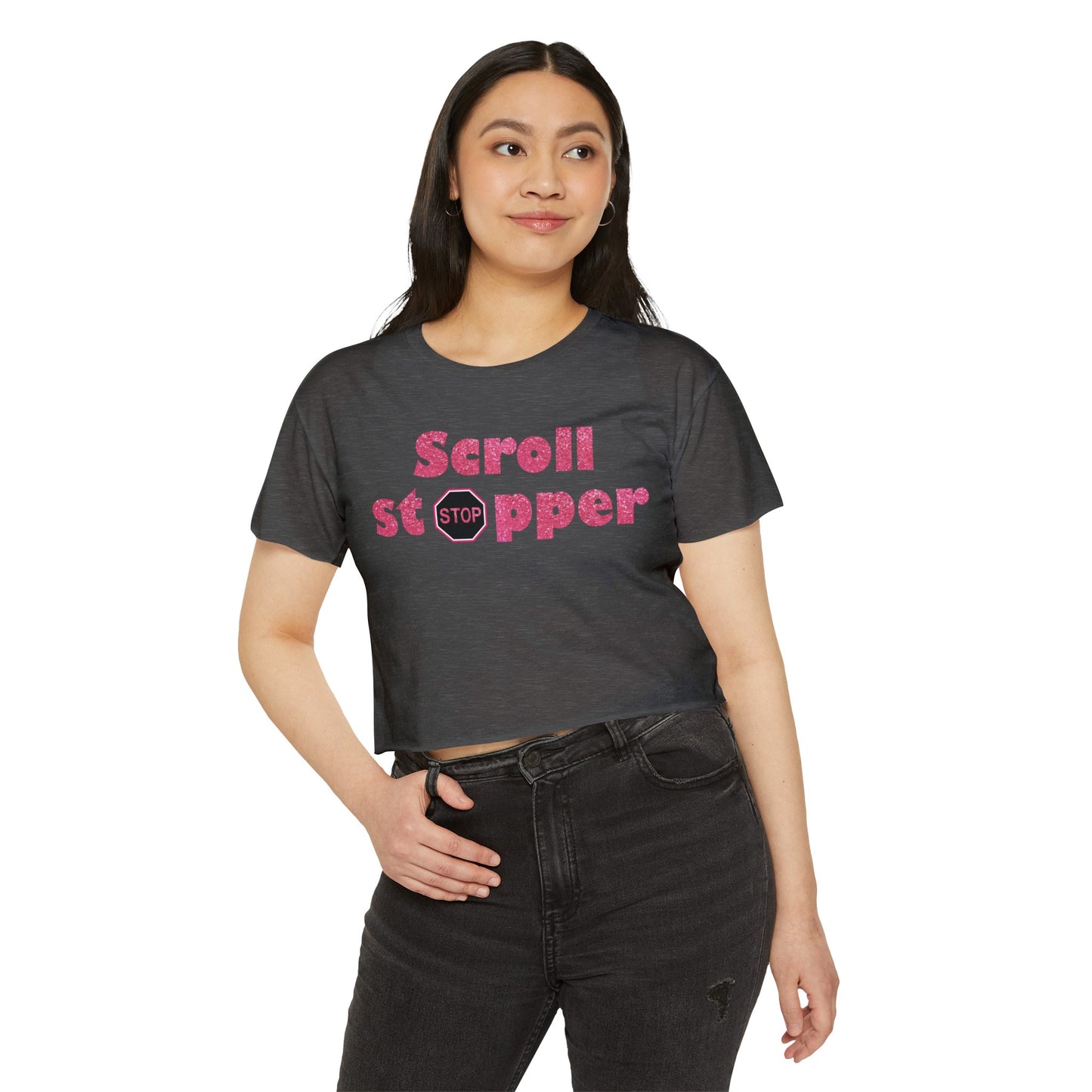 Scroll stopper Women's Festival Crop Top