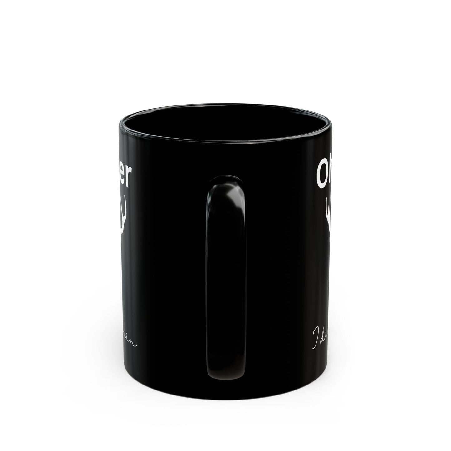 Oh Deer I did it again, Black Mug (11oz, 15oz)