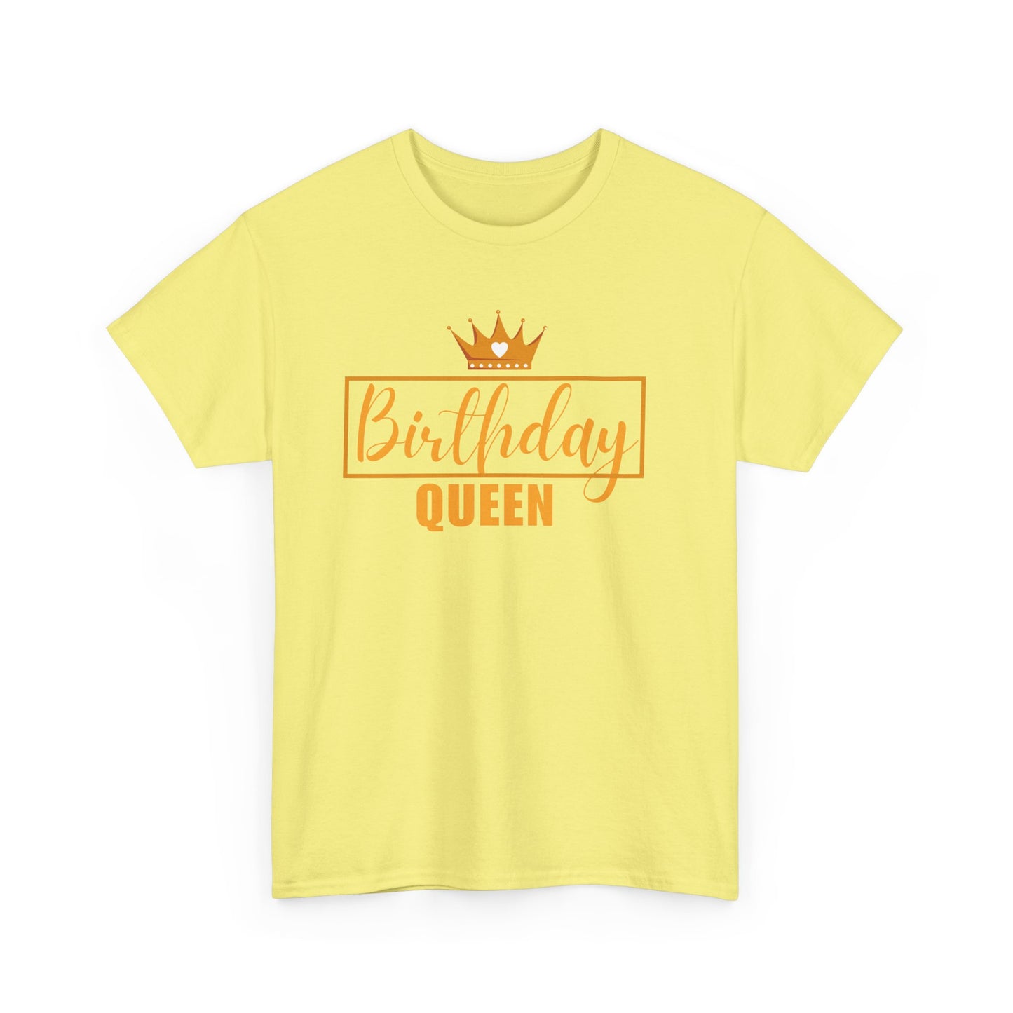 BIRTHDAY QUEEN Unisex Heavy Cotton Tee