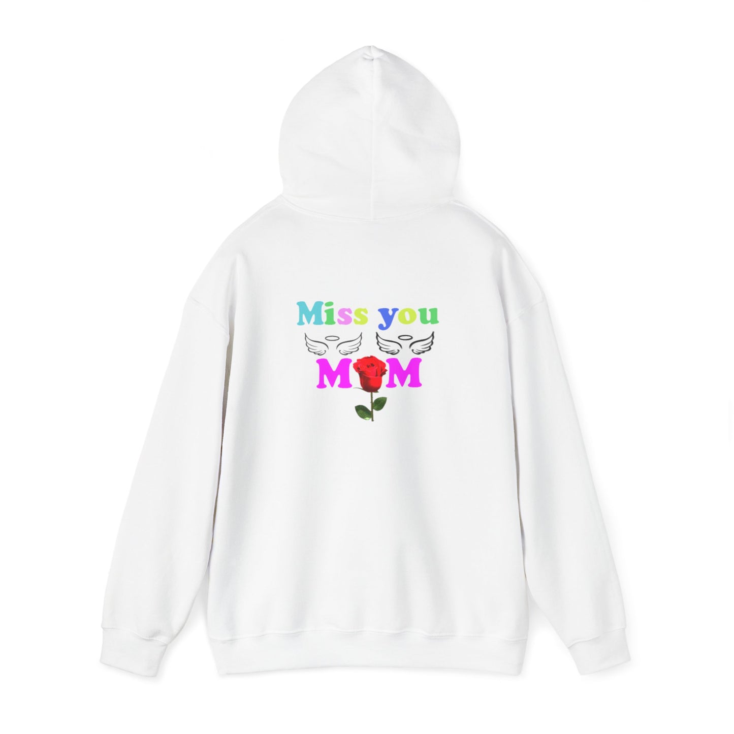 Miss you mom Unisex Heavy Blend™ Hooded Sweatshirt