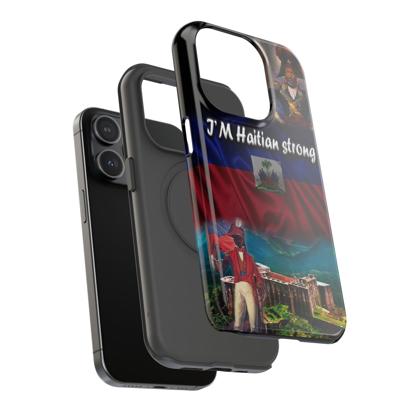 I'm Haitian Strong Impact-Resistant Cases