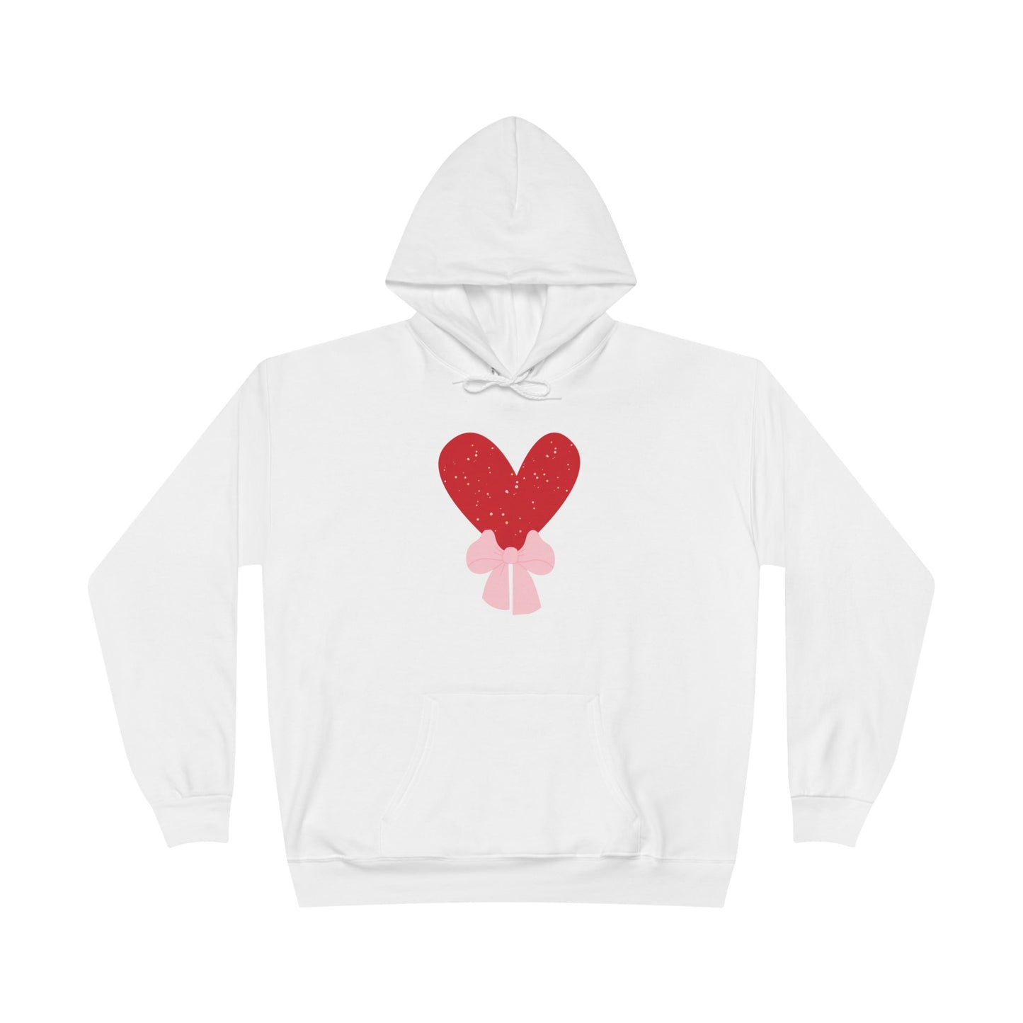 Valentines day heart Unisex EcoSmart® Pullover Hoodie Sweatshirt