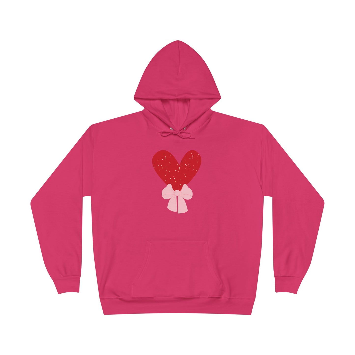 Valentines day heart Unisex EcoSmart® Pullover Hoodie Sweatshirt