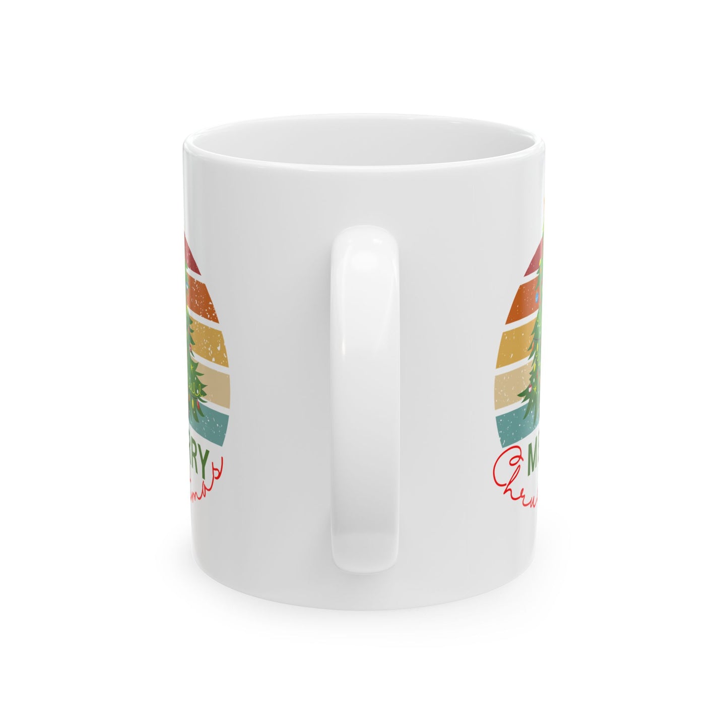 Merry Christmas, Ceramic Mug, (11oz, 15oz)