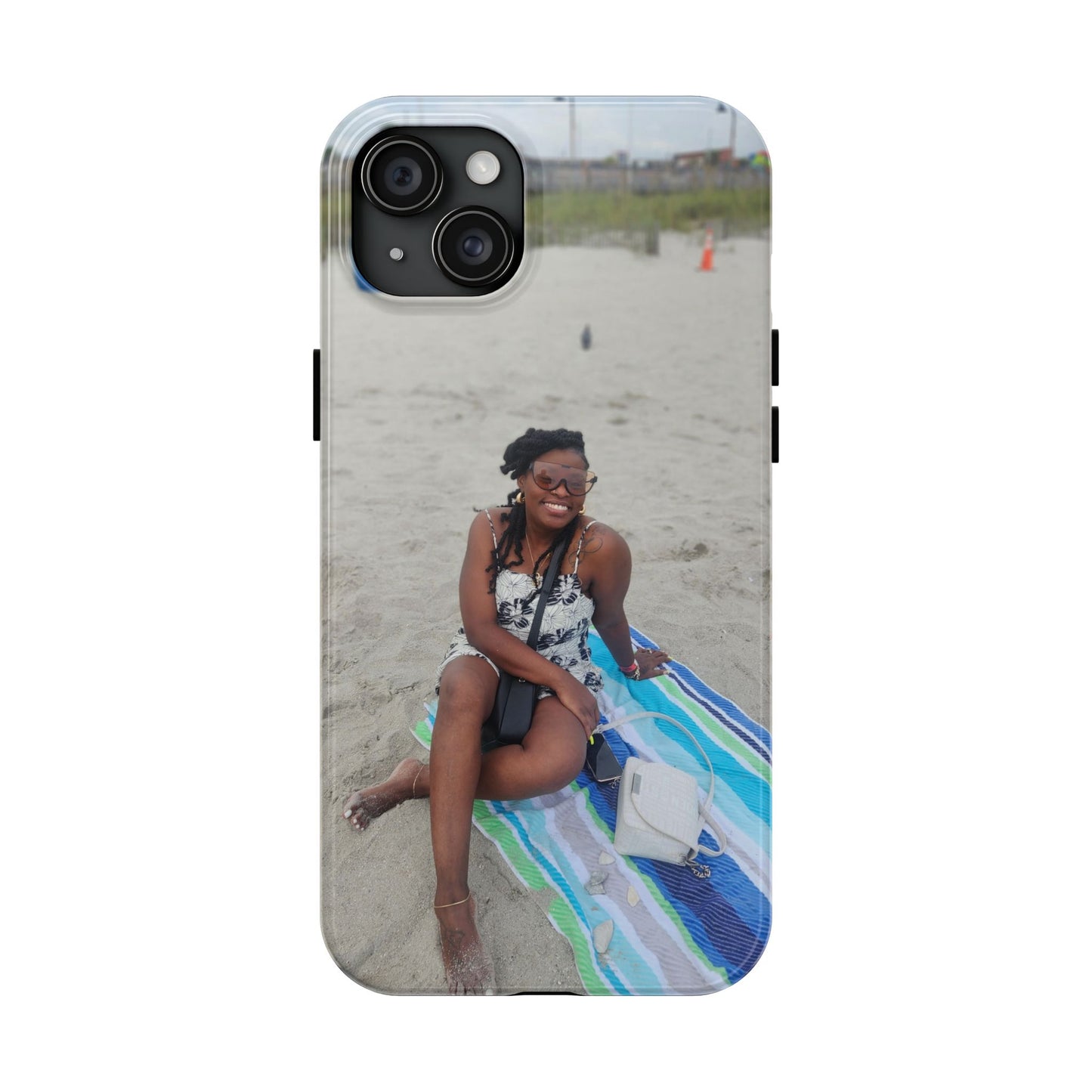 Her Personalized Tough Phone Cases, Customizable Phone Cover, Durable Phone Protection, Beach Memories Case, Unique Gift Idea, Summer Vibes