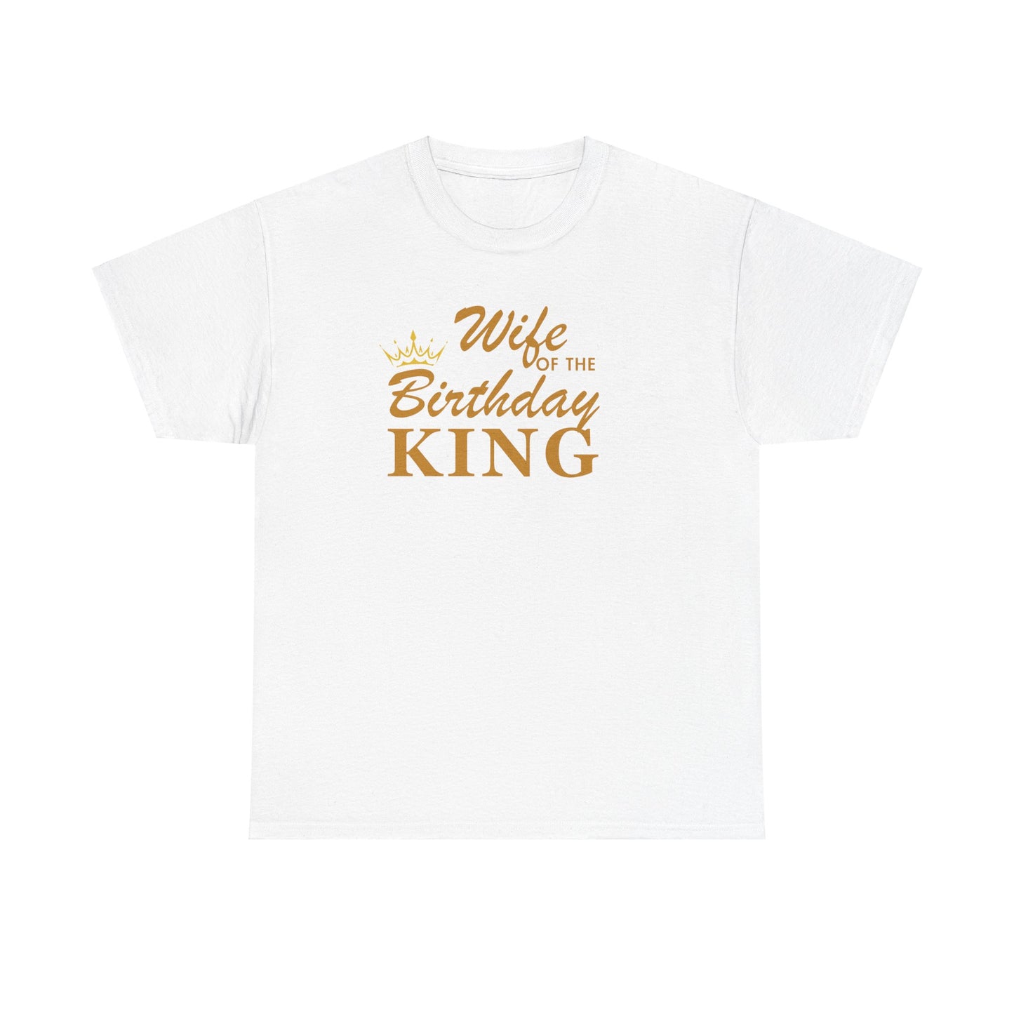 Queen  Birthday King and birthday queen female Unisex Heavy Cotton Tee