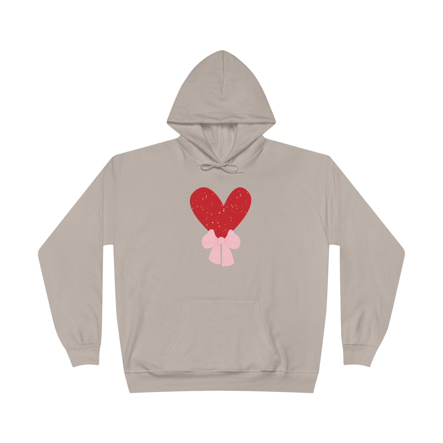 Valentines day heart Unisex EcoSmart® Pullover Hoodie Sweatshirt
