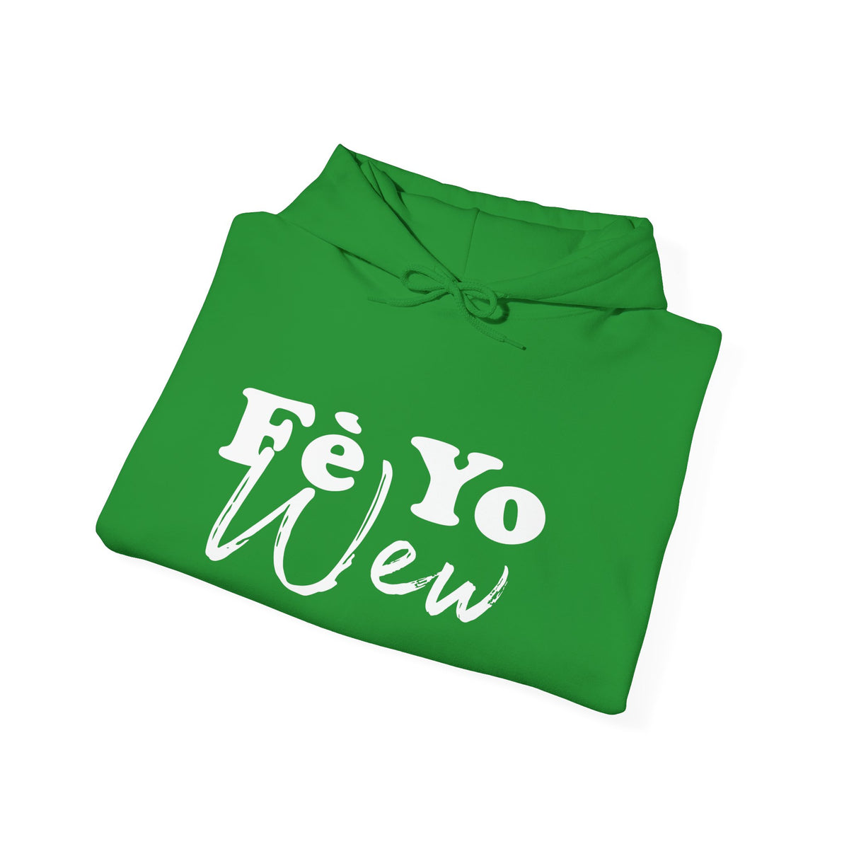 Fè yo wew Cozy Unisex Hoodie for Everyday Comfort, Gift for Friends, Casual Wear, Weekend Outfits, Unisex Heavy Blend Sweatshirt