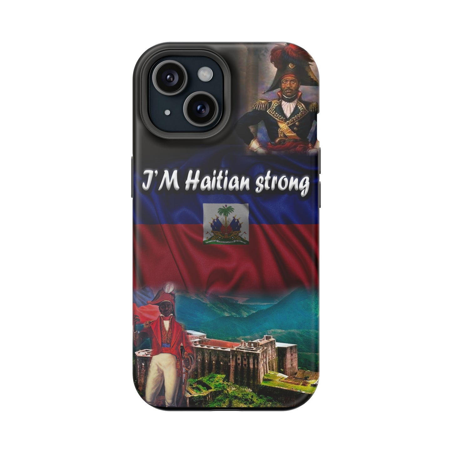 I'm Haitian Strong Impact-Resistant Cases