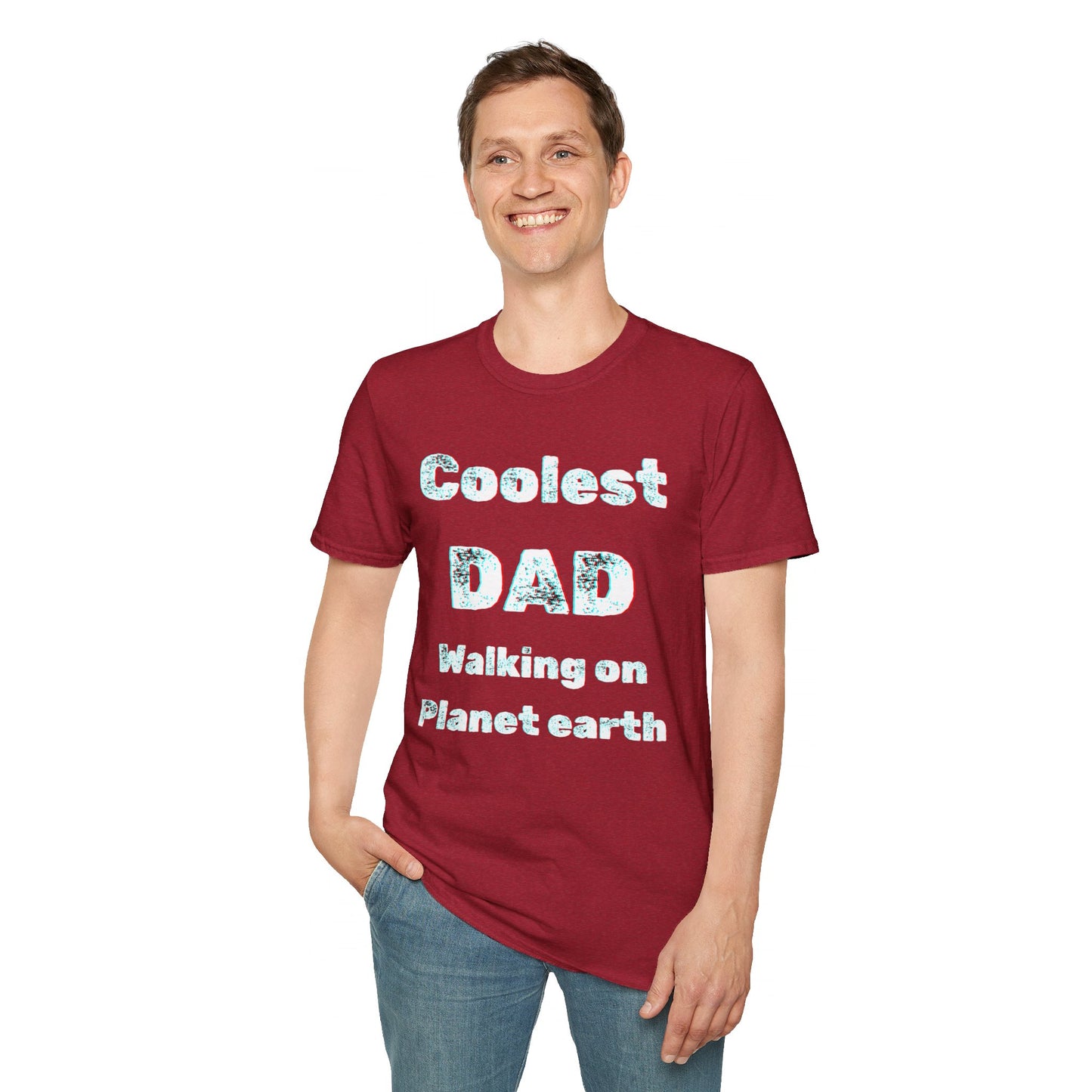 Coolest Dad Unisex Softstyle T-Shirt