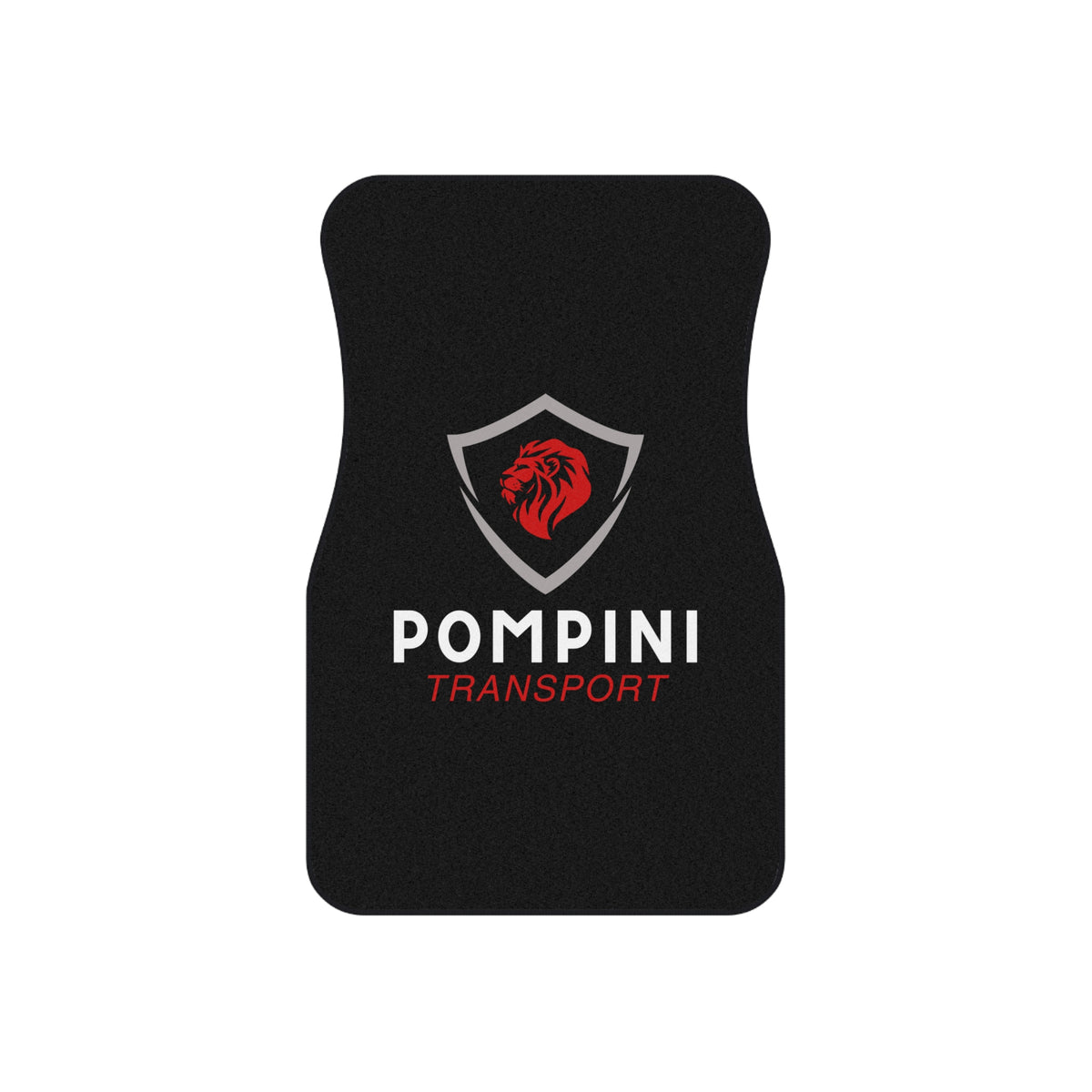 PompiniTransport Luxury Logo Car Mats (Set of 4) — Ismalaire Transport Emblem