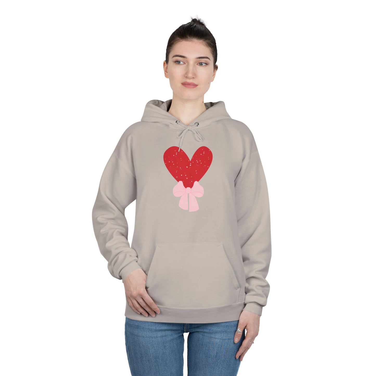 Valentines day heart Unisex EcoSmart® Pullover Hoodie Sweatshirt