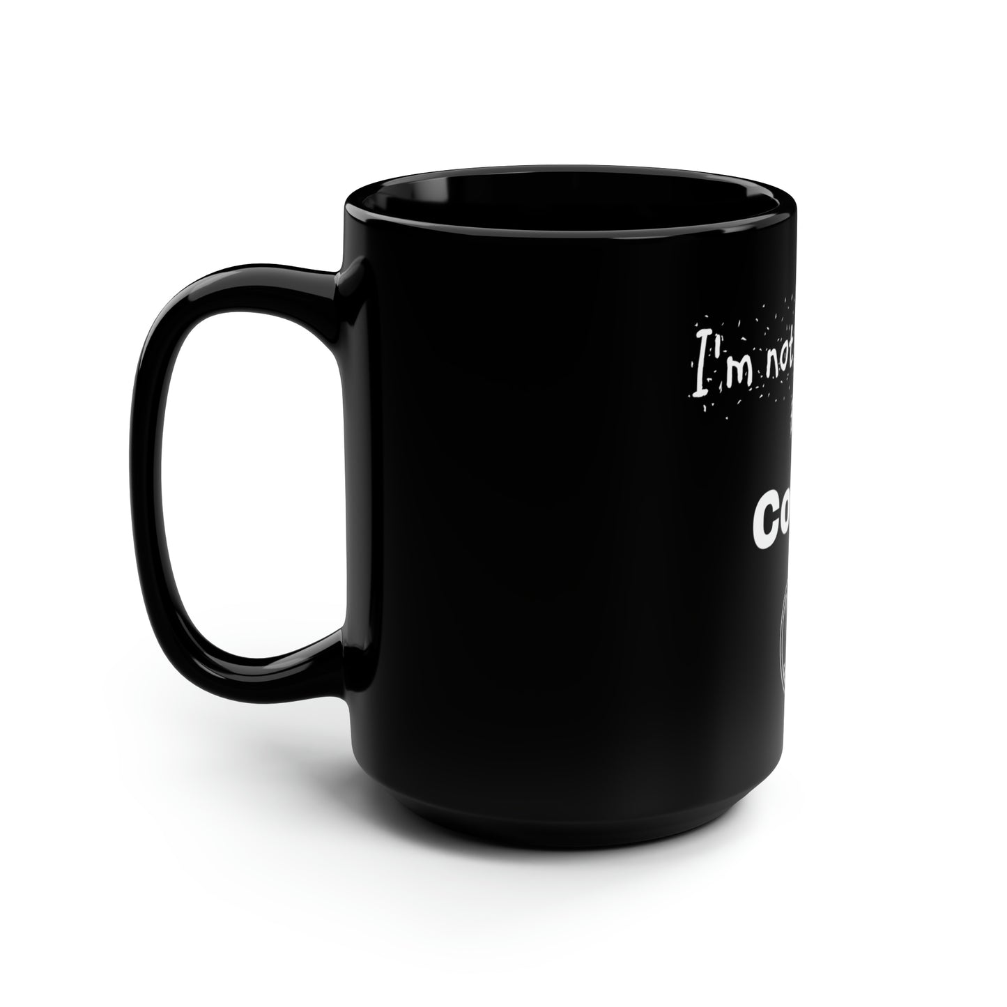 Coffee Black Mug, 15oz