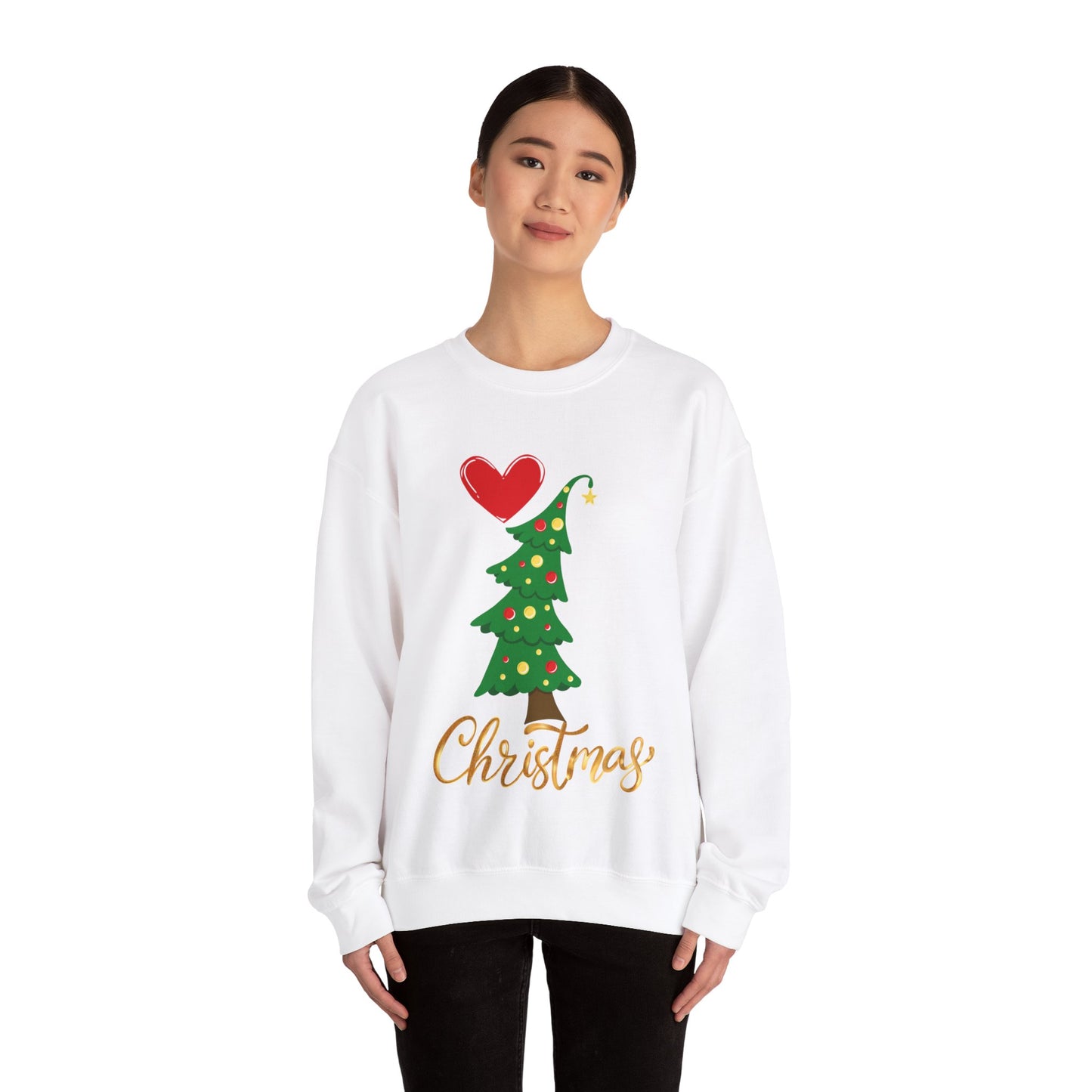 Love Christmas.  Crewneck Sweatshirt