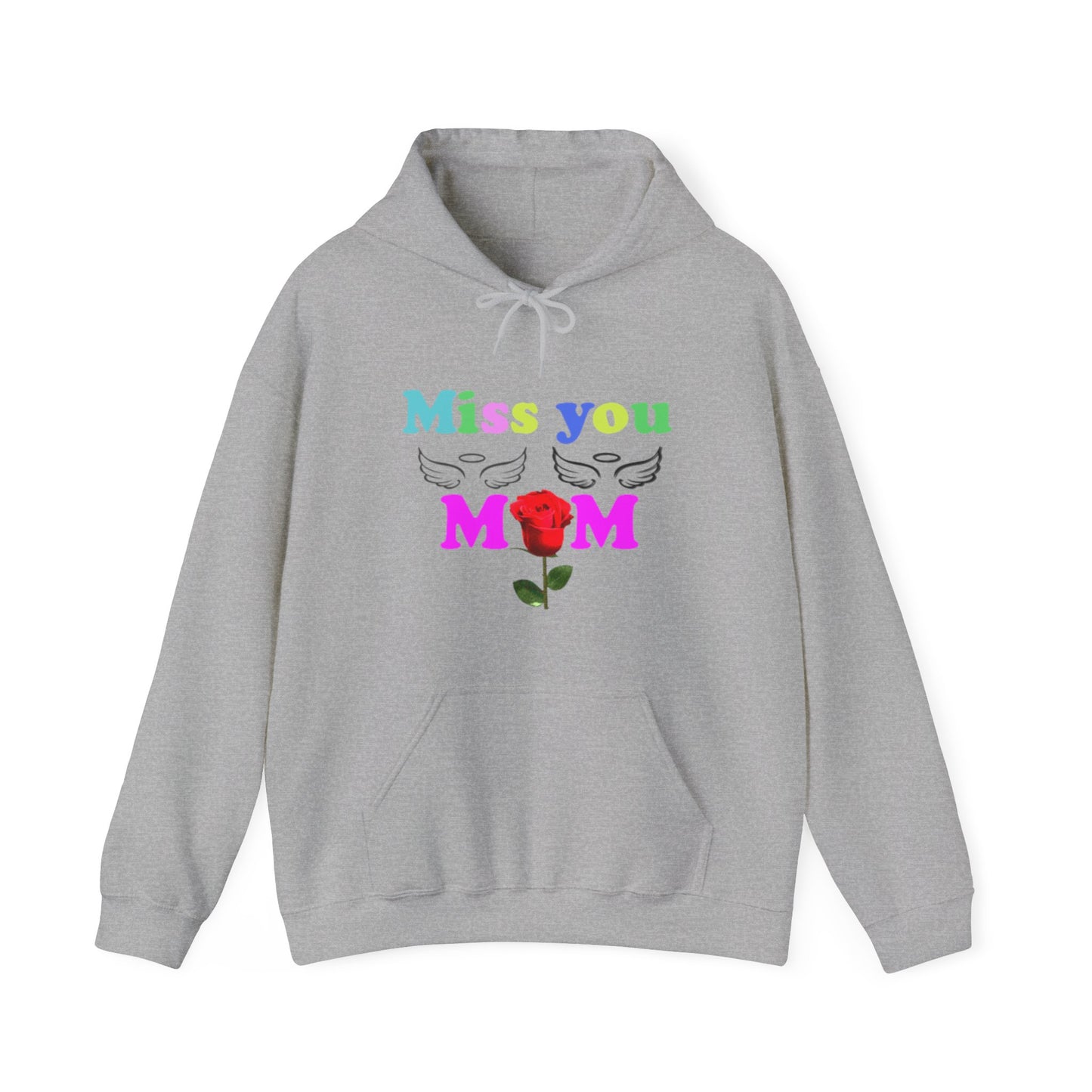 Miss you mom Unisex Heavy Blend™ Hooded Sweatshirt