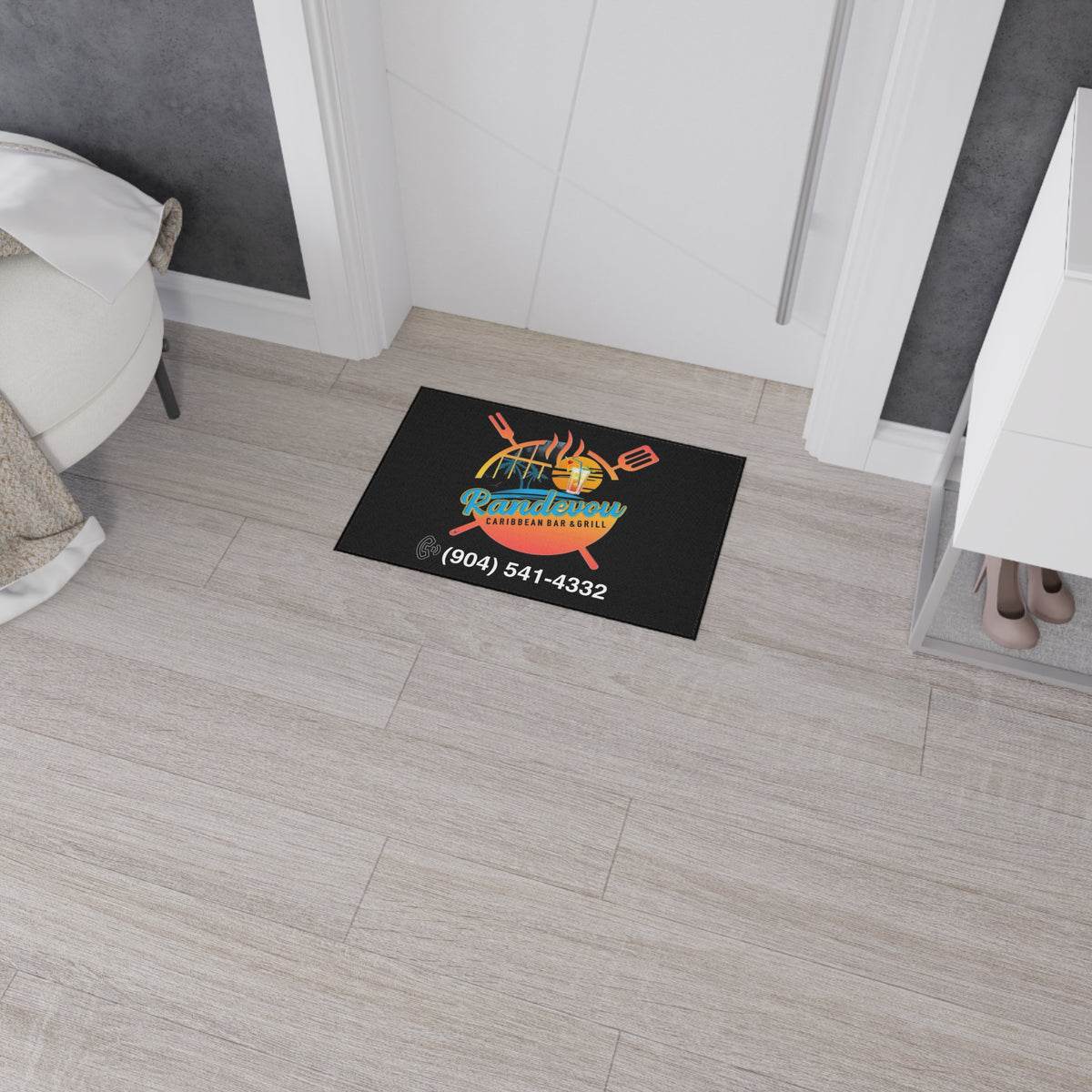 Randevous Bar and Grilled #2 Heavy Duty Floor Mat