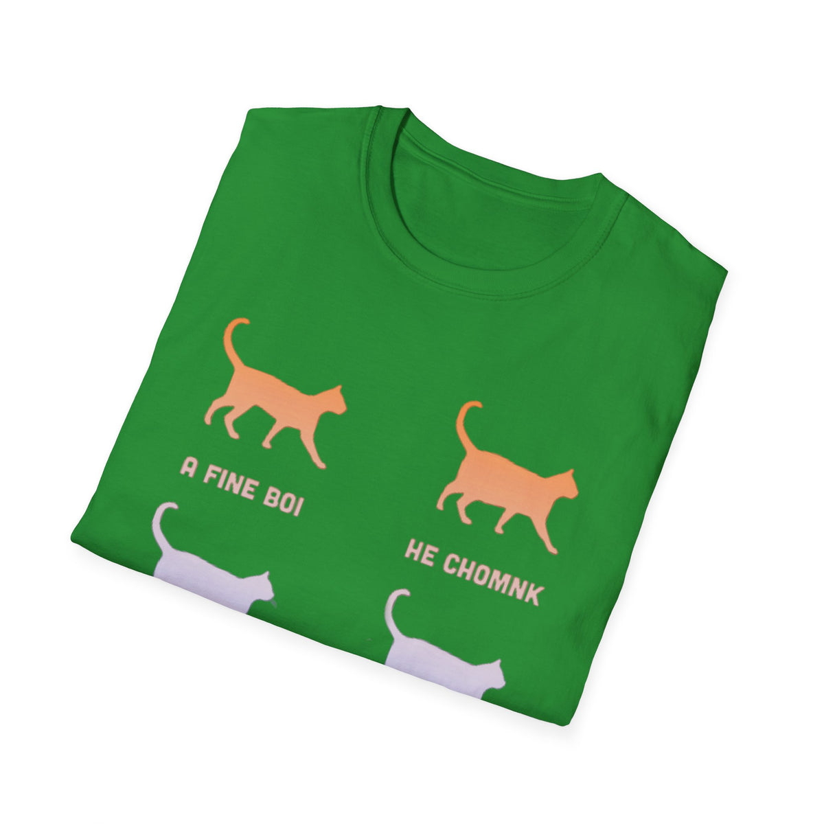 Chong Cat  Unisex Softstyle T-Shirt