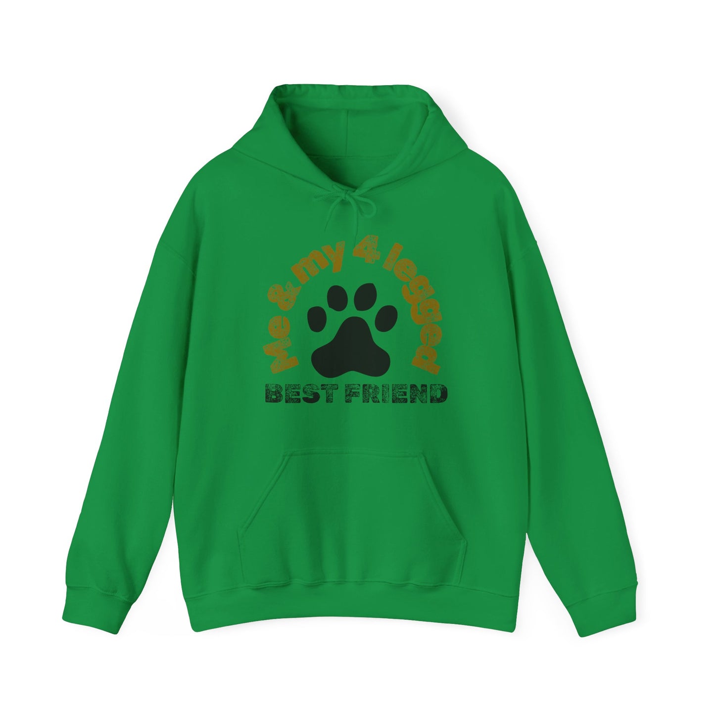 Me and my 4 legged best friend Unisex Heavy Blend™ Hooded Sweatshirt