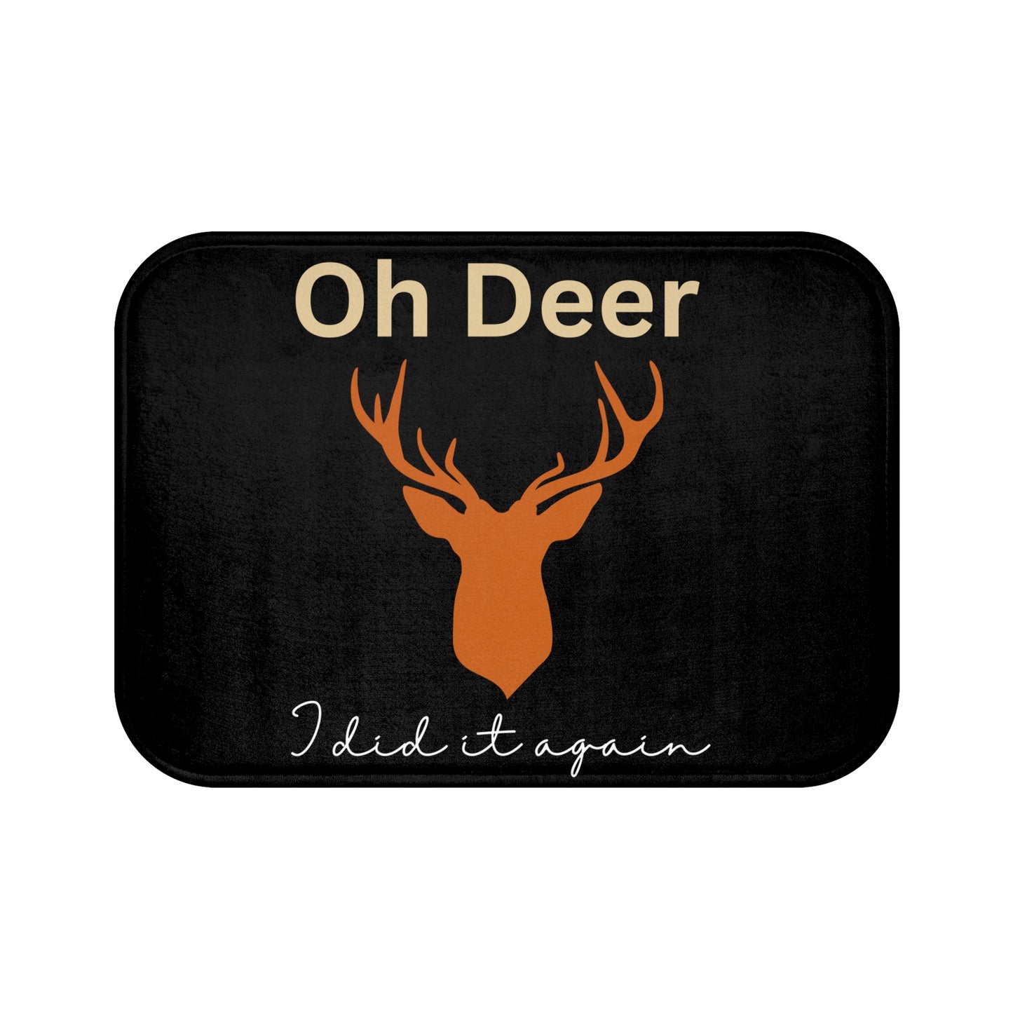 Oh deer Bath Mat