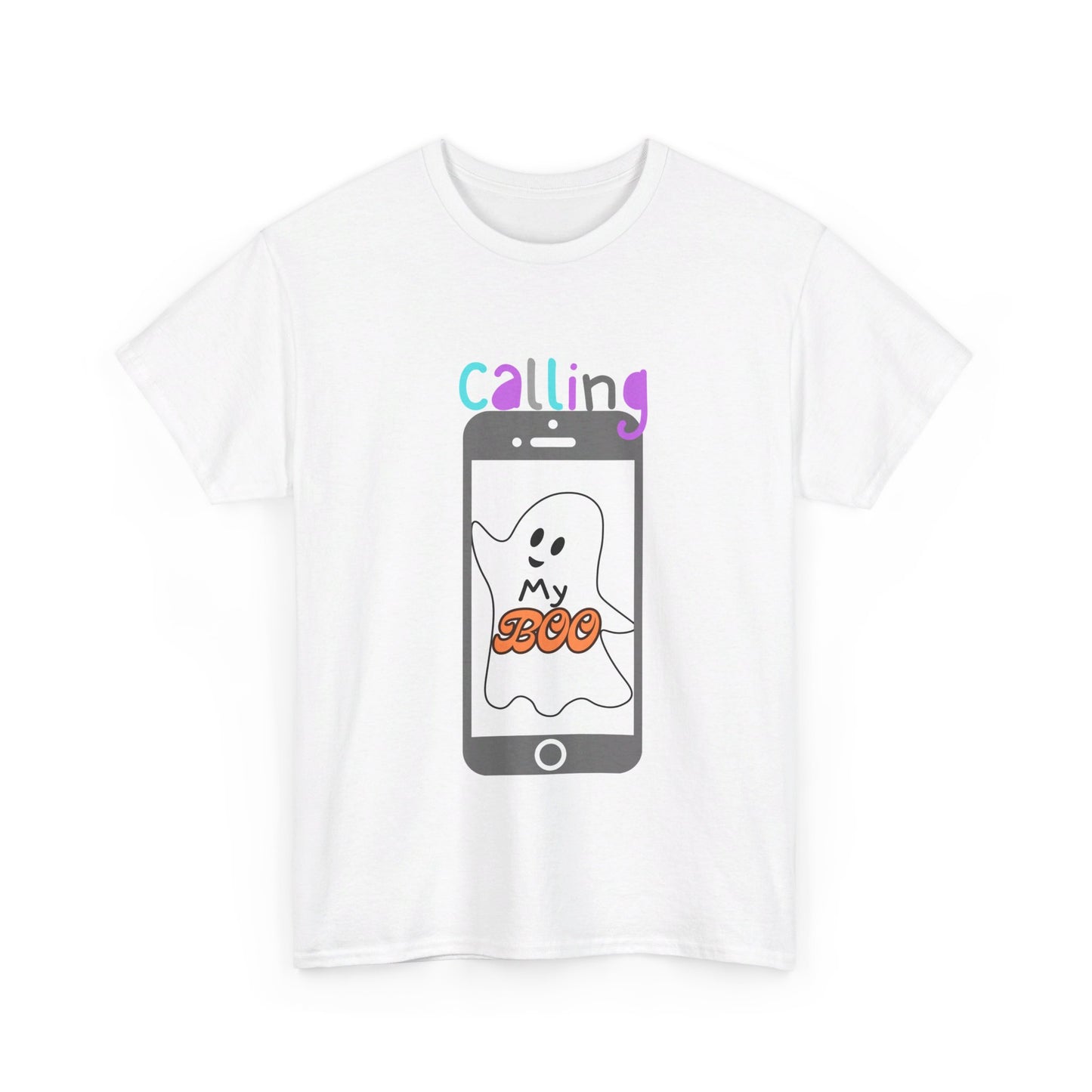 Calling my boo Unisex Heavy Cotton Tee