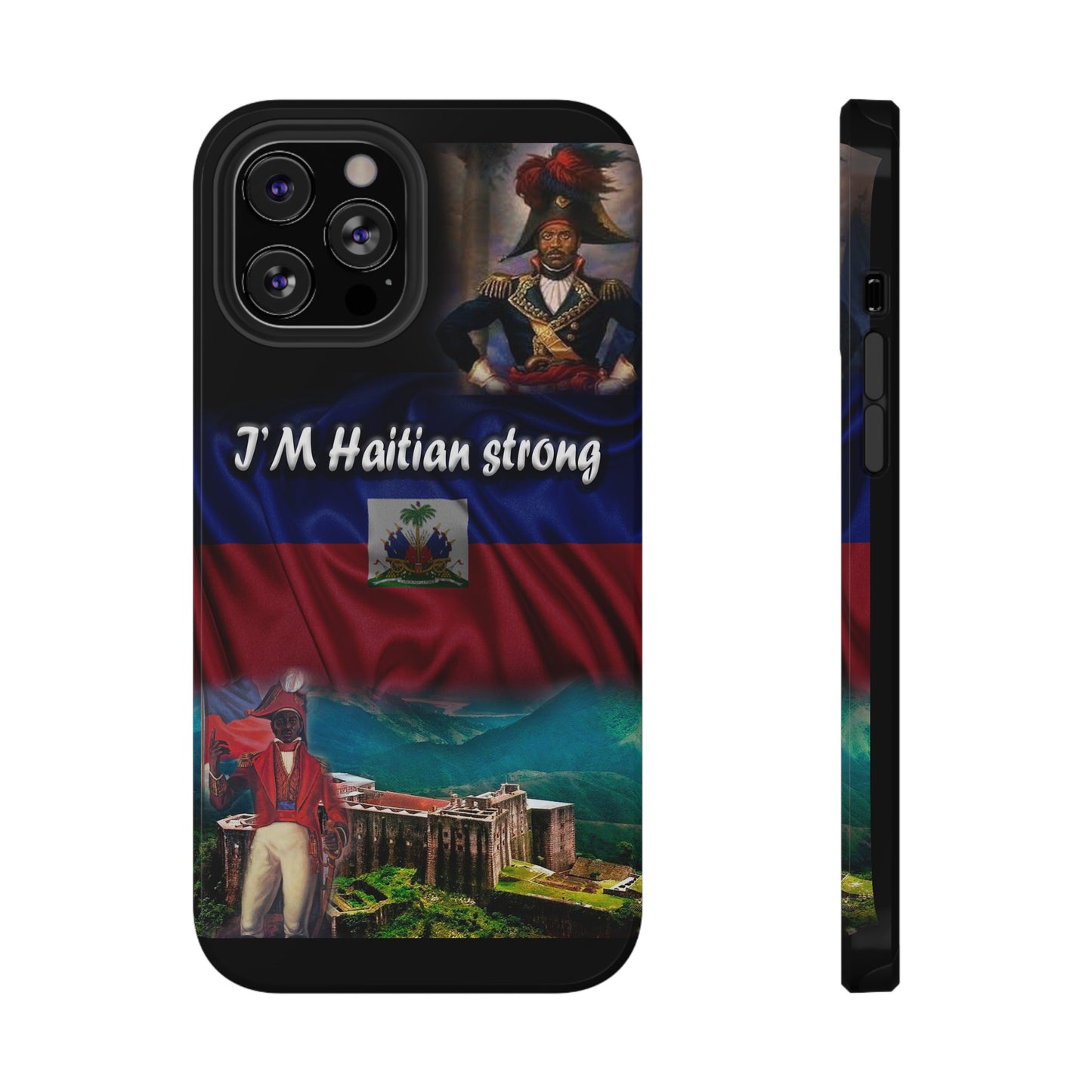 I'm Haitian Strong Impact-Resistant Cases