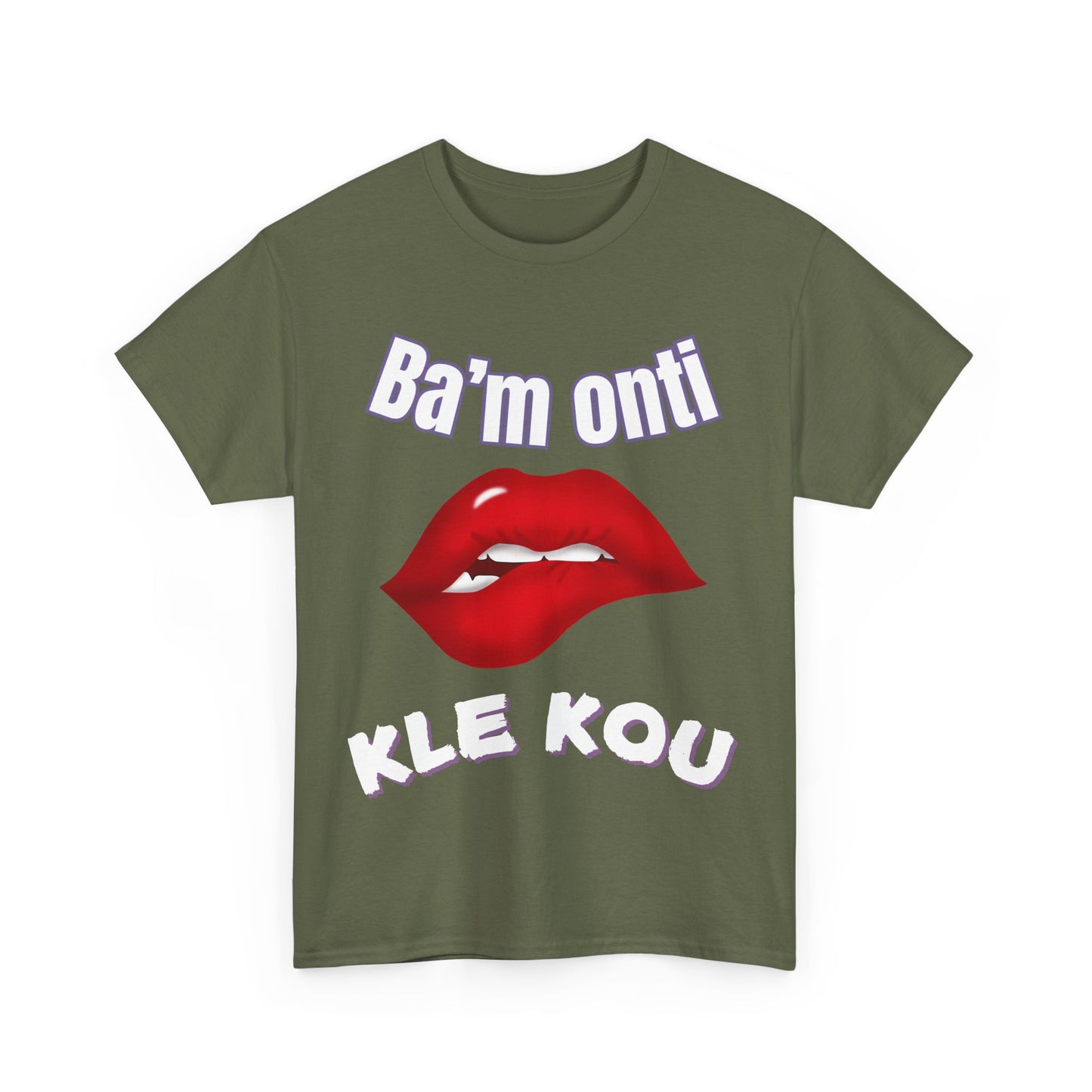 Ba’m onti kle kou Unisex Heavy Cotton Tee