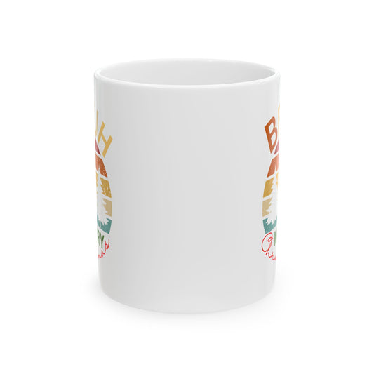 Bruh Merry Christmas, Ceramic Mug, (11oz, 15oz)