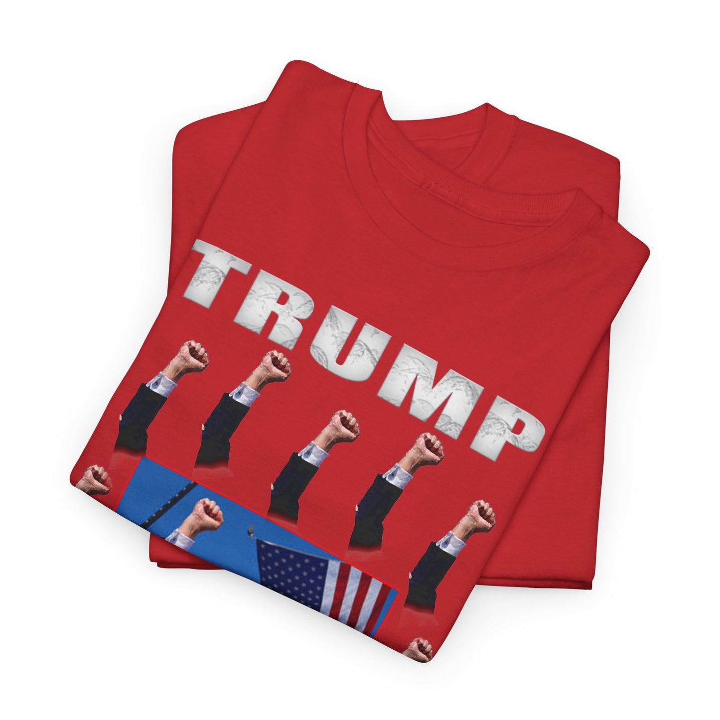 Trump Fight Unisex Heavy Cotton Tee