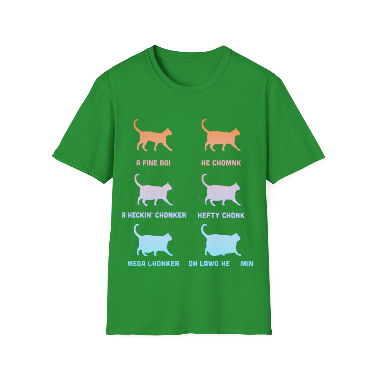 Chong Cat  Unisex Softstyle T-Shirt