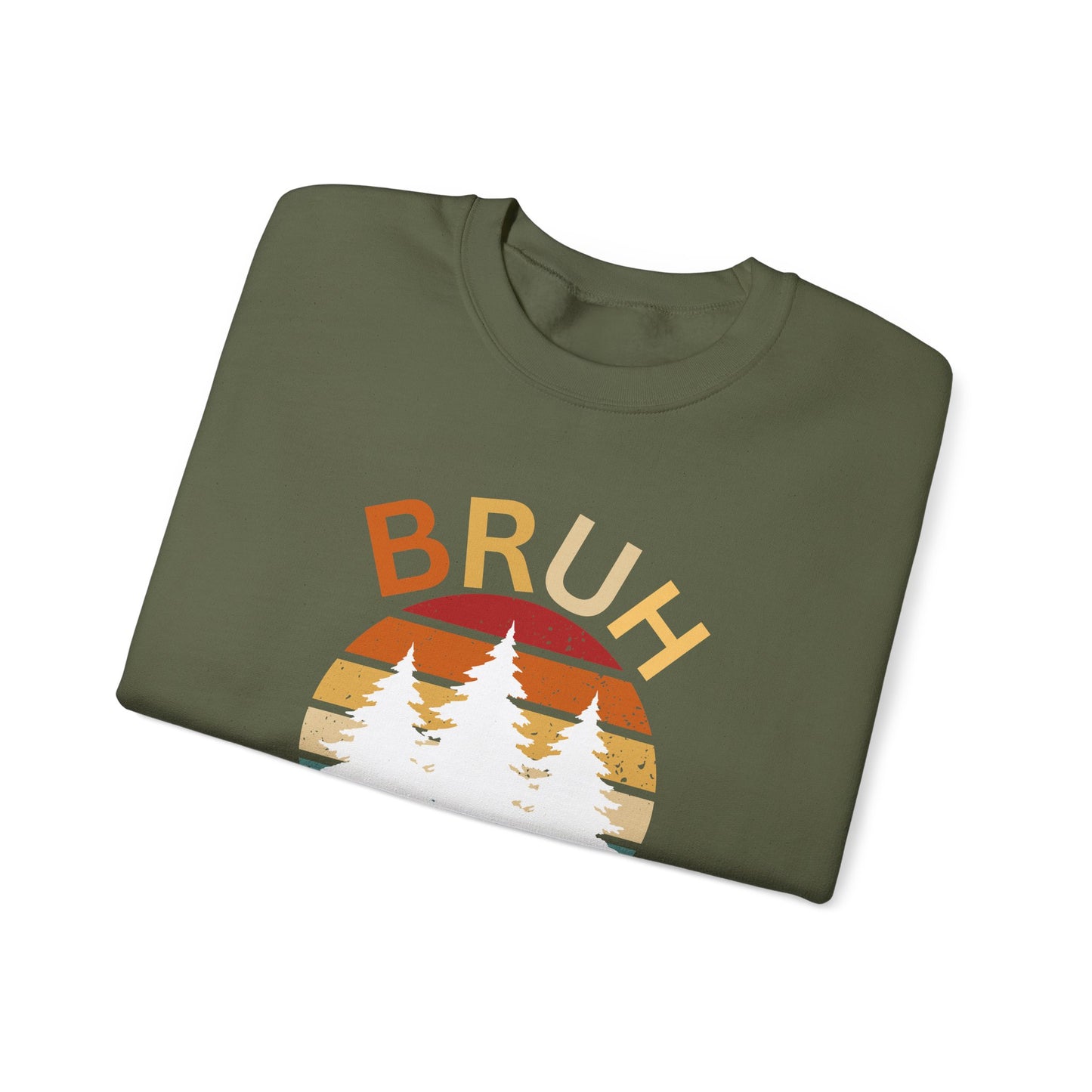 Bruh merry Christmas. Christmas sweat shirt,