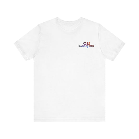 Electric 2 Unisex Tee, Graphic Tee for Electricians, Casual Wear, Gift for Dad, Birthday Shirt, Workwear