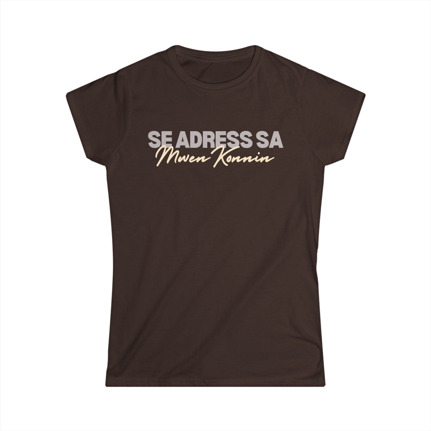 Se Address sa Women's Softstyle Tee