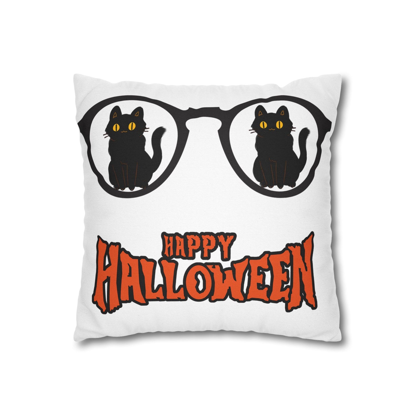 Halloween Spun Polyester Square Pillowcase