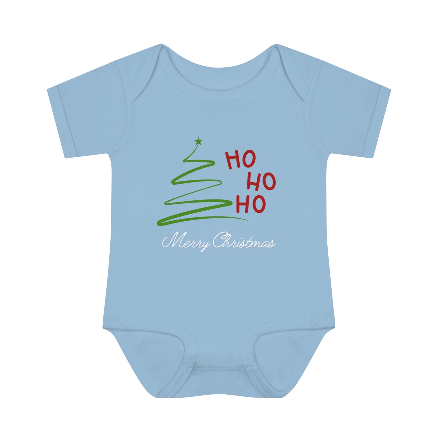 Ho ho ho , Infant Baby Rib Bodysuit