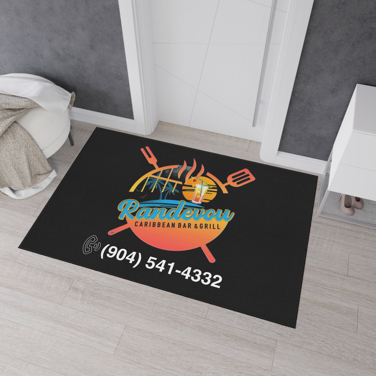Randevous Bar and Grilled #2 Heavy Duty Floor Mat