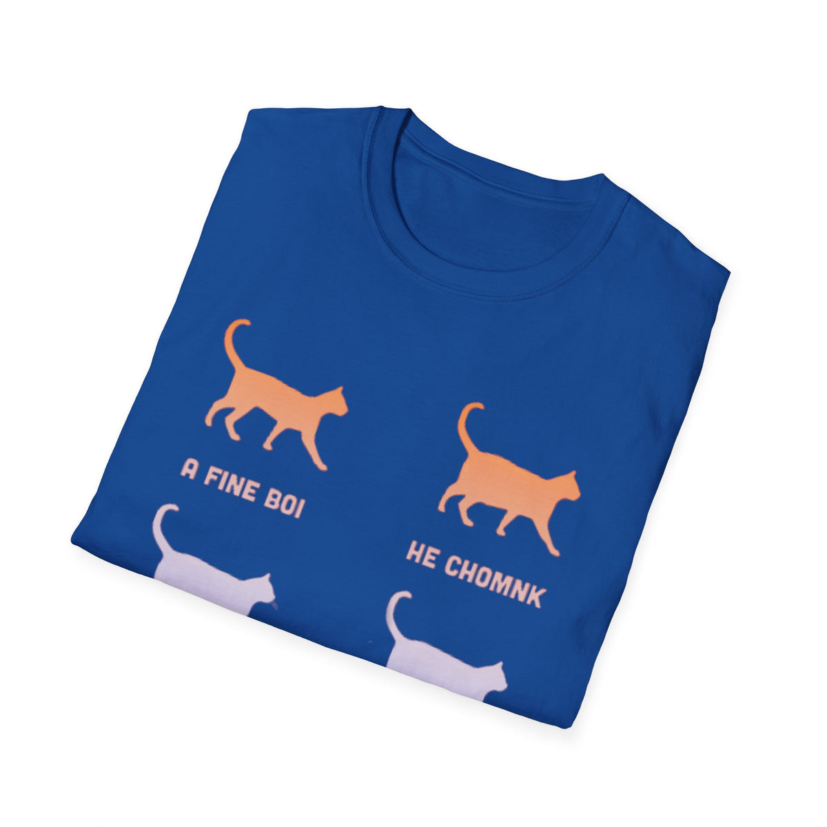 Chong Cat  Unisex Softstyle T-Shirt
