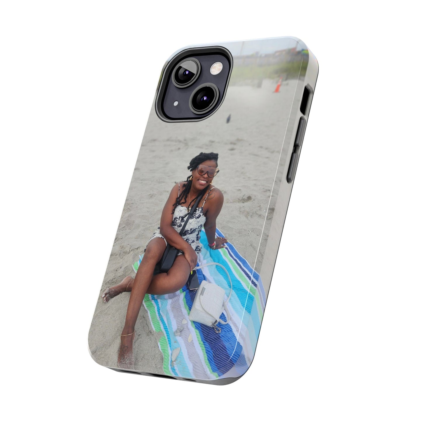 Her Personalized Tough Phone Cases, Customizable Phone Cover, Durable Phone Protection, Beach Memories Case, Unique Gift Idea, Summer Vibes