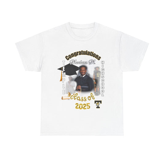 Graduation Celebration Tee - Class of 2025 Unisex Cotton Shirt