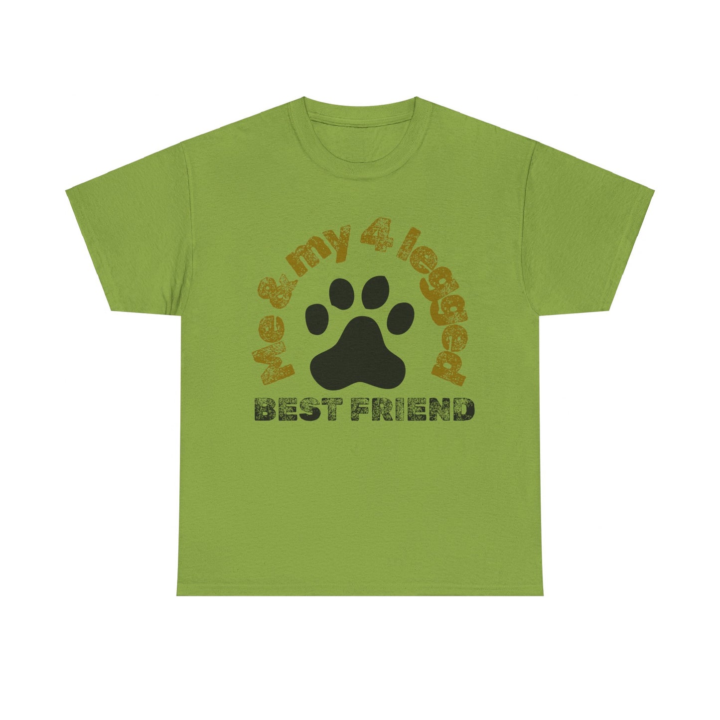 Me and my 4 legged best friend Unisex Heavy Cotton Tee