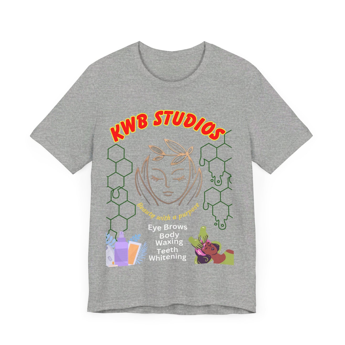 KWB Studios Unisex Jersey Short Sleeve Tee