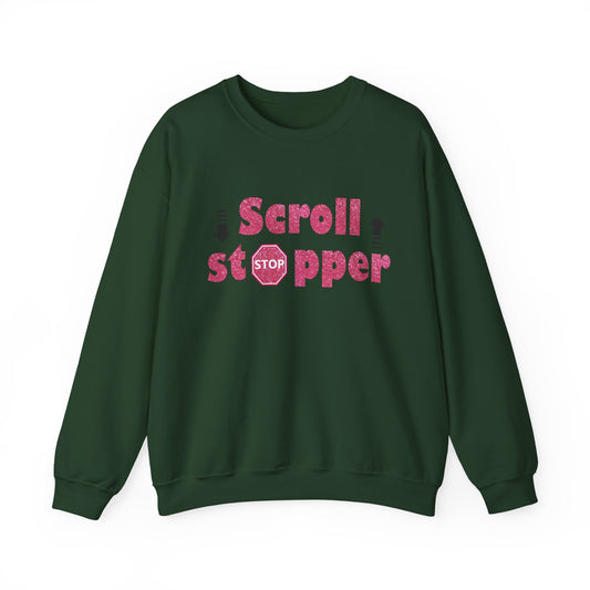 Scroll stopper Unisex Heavy Blend™ Crewneck Sweatshirt