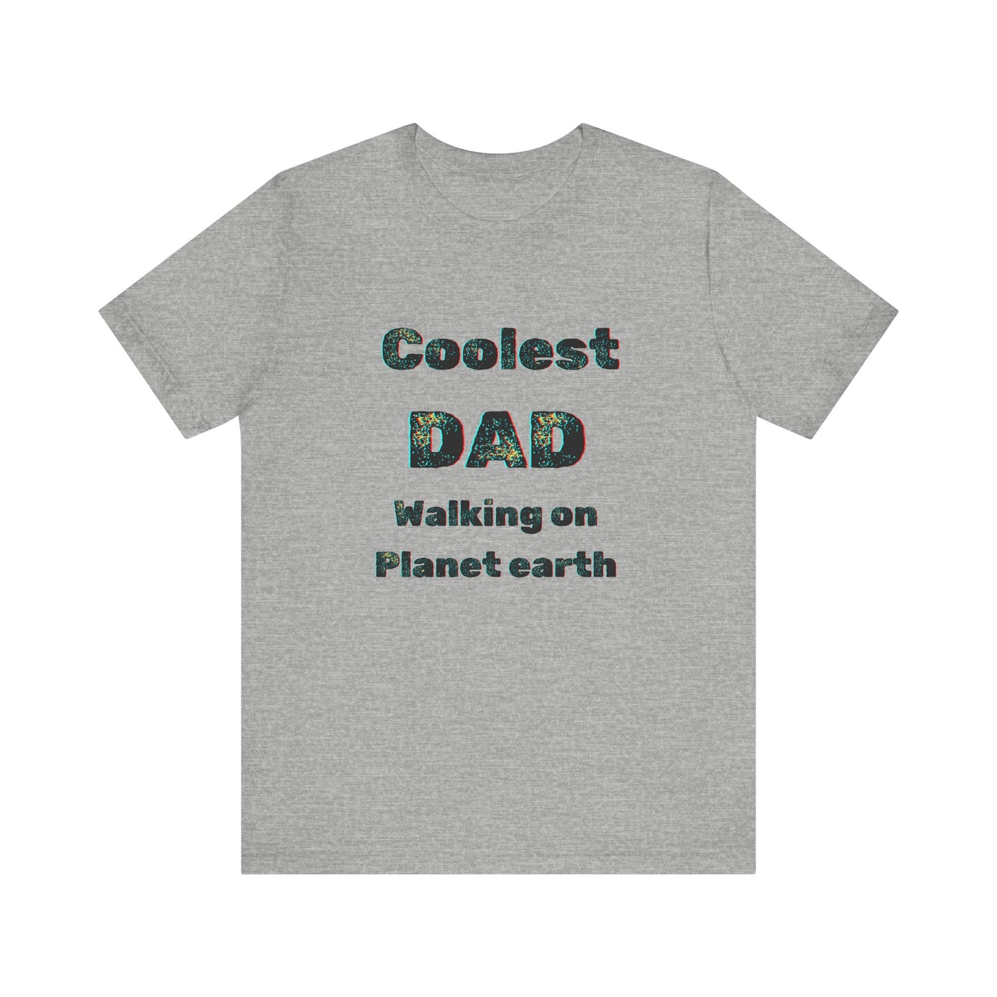 Dad gift, Dad shirt Coolest dad shirt Unisex Jersey Short Sleeve Tee