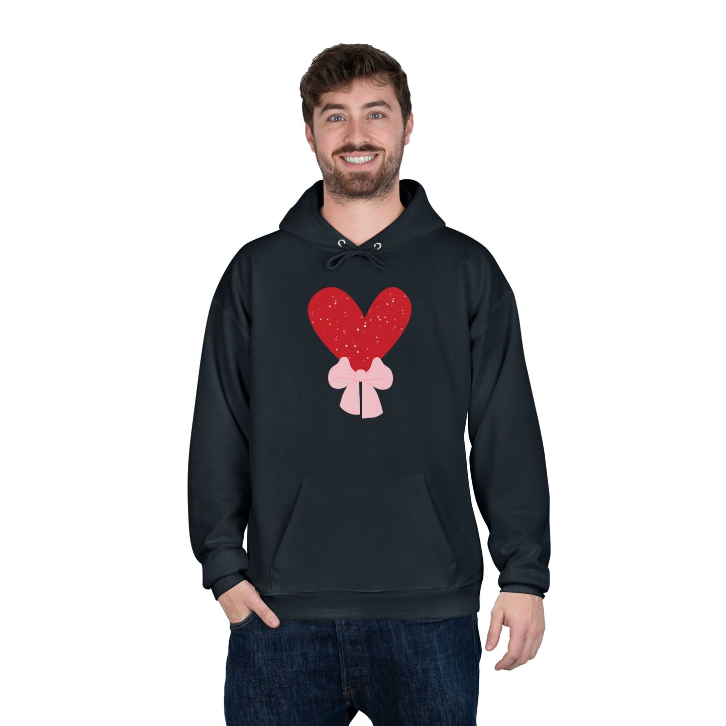 Valentines day heart Unisex EcoSmart® Pullover Hoodie Sweatshirt