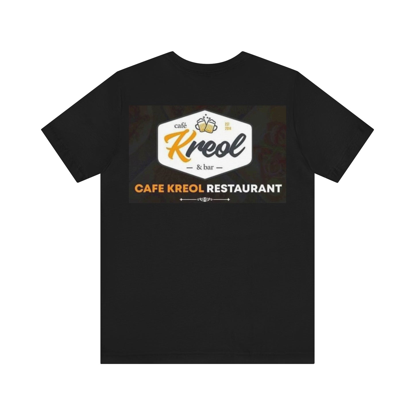 Cafe Kreyol restaurant Unisex Jersey Short Sleeve Tee