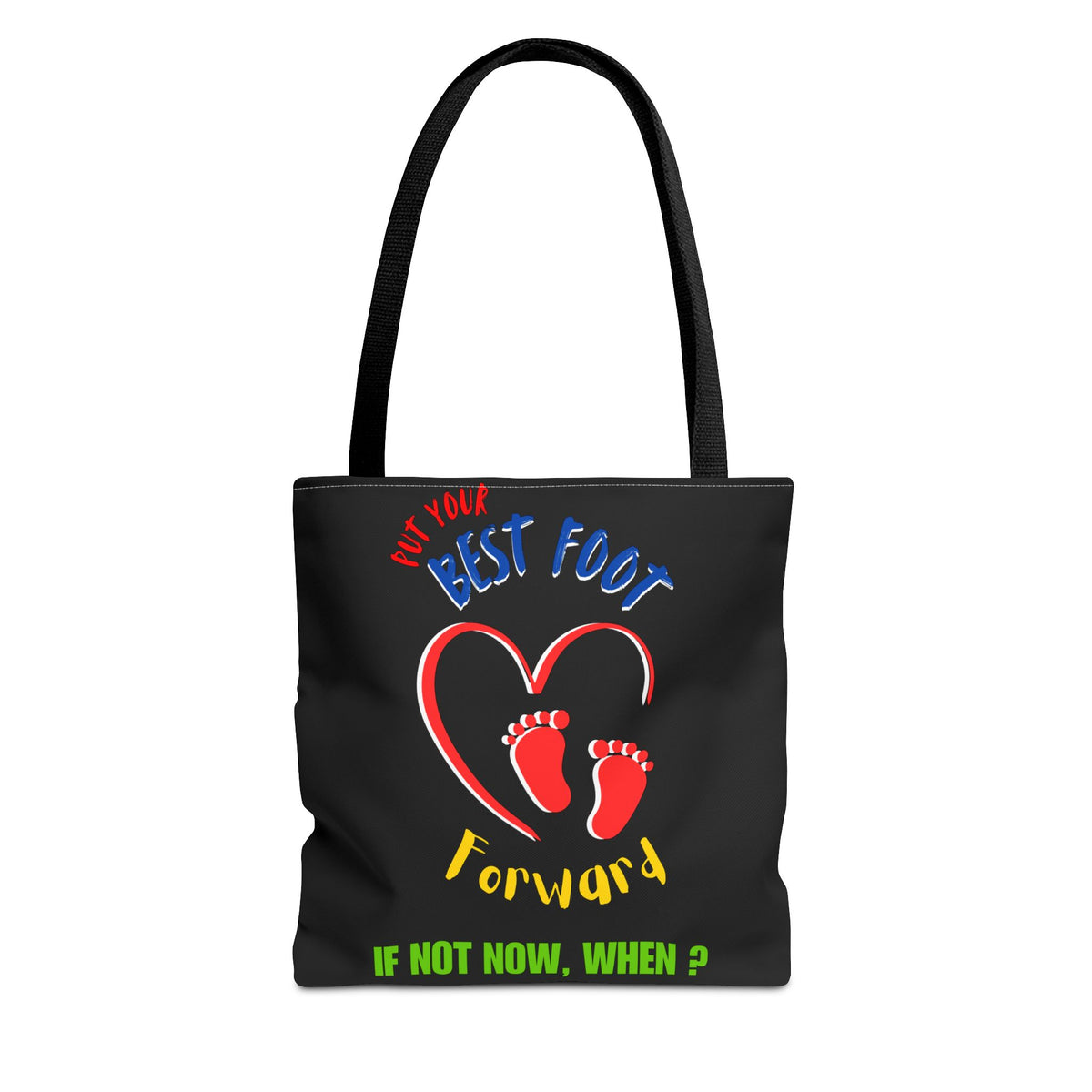 Put your best foot forward tote