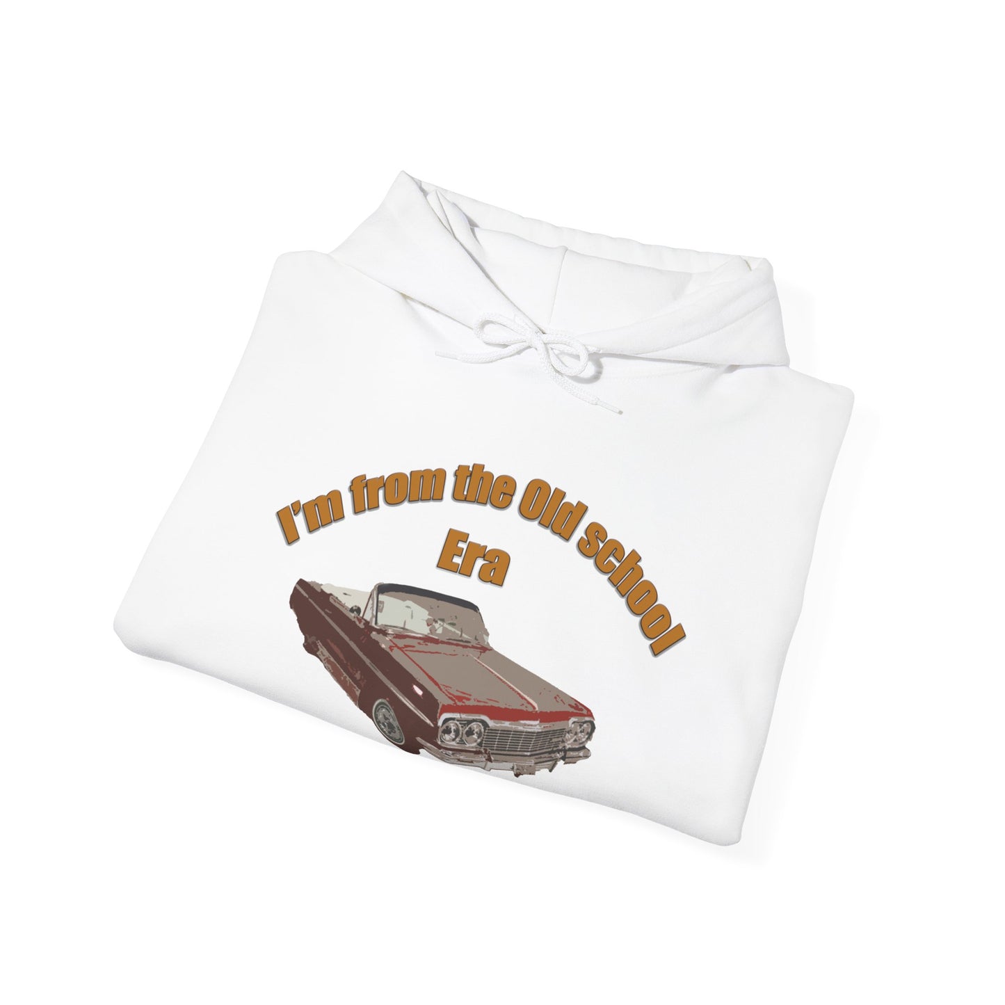 I'm from the old school era Unisex Heavy Blend™ Hooded Sweatshirt