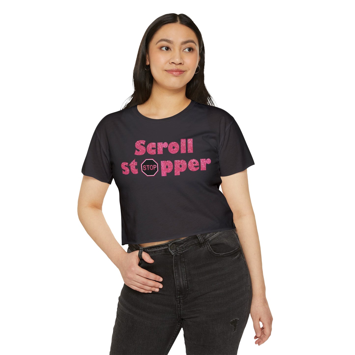 Scroll stopper Women's Festival Crop Top