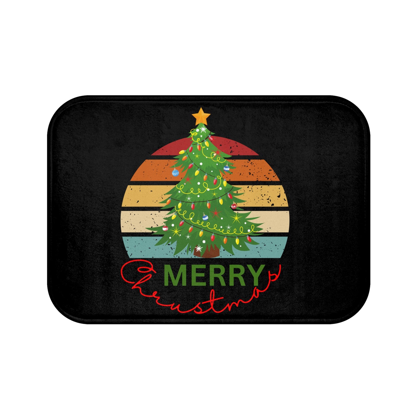 Merry Christmas, Bath Mat